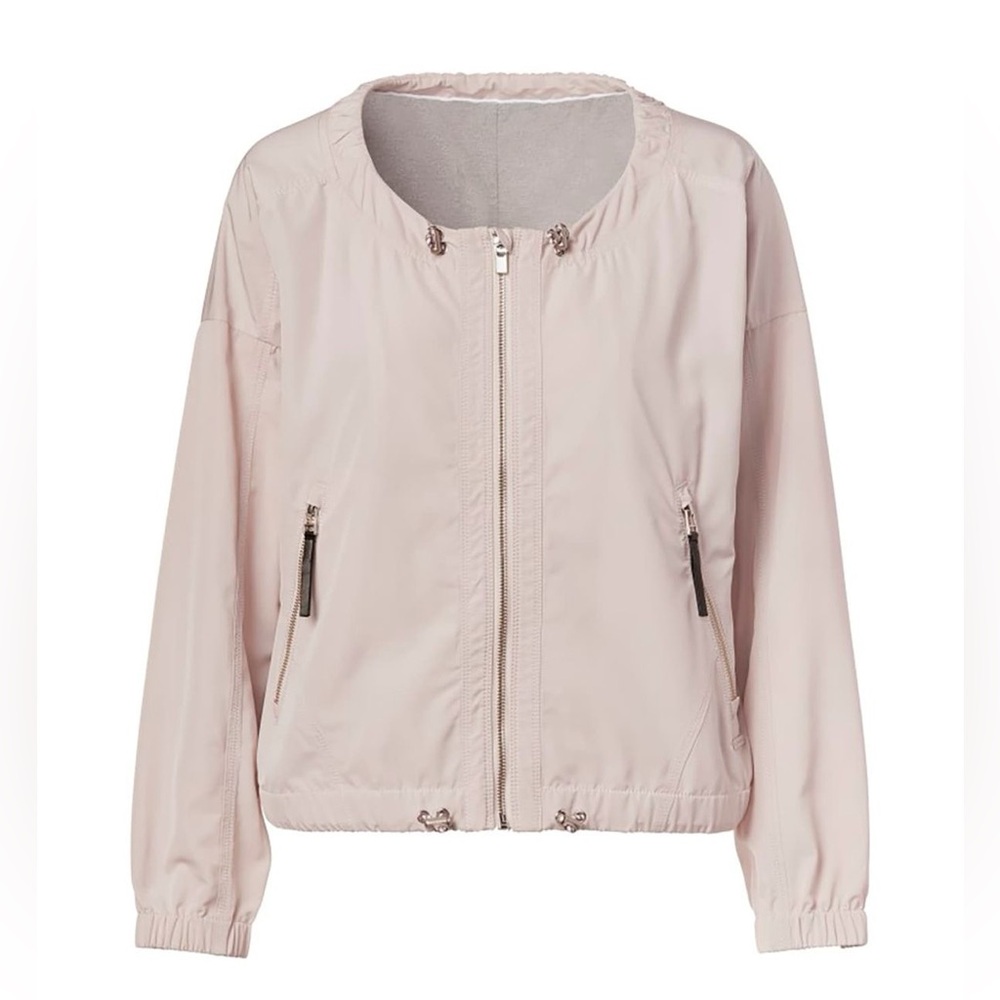 Athleta Chill Bomber Jacke-Blush XS